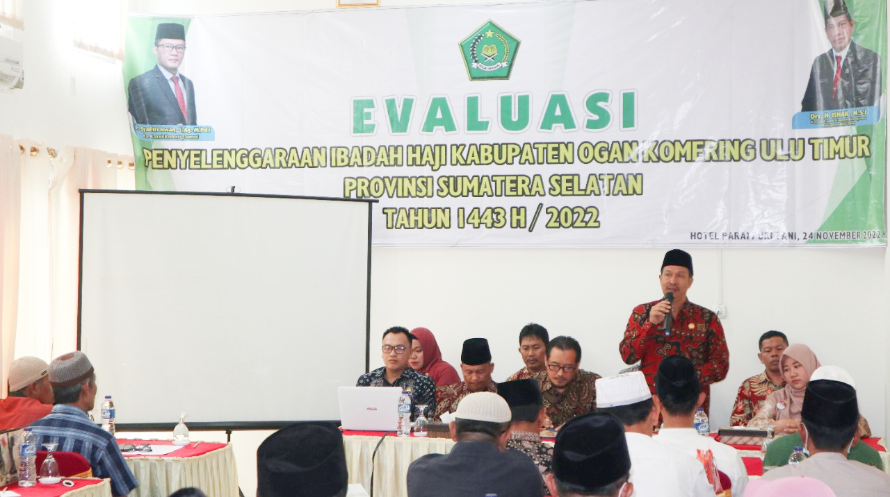 Evaluasi Haji 2022, OKU Timur Terbanyak ke-2 Calon Haji se-Sumsel