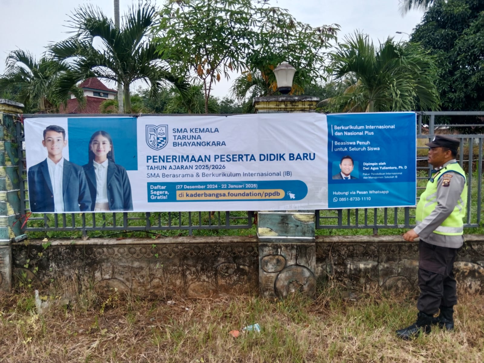 Polsek Madang Suku II Terus Sosialisasikan SMA Taruna Bhayangkara