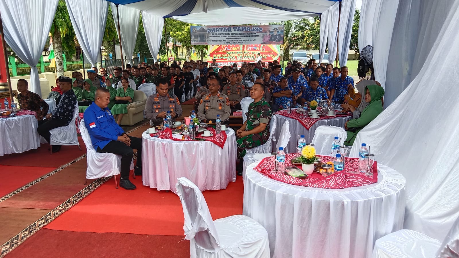 Kapolres OKU Timur Kunker ke Polsek Belitang II 