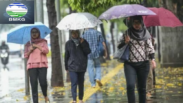 Waspada! Hujan Lebat dan Petir di 8 Kabupaten Wilayah Sumatera Selatan (Sumsel) Minggu 5 November 2023, Cek Di
