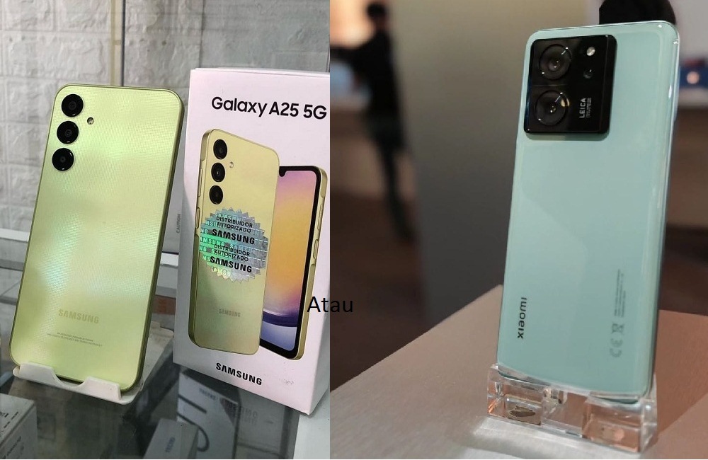 Mending Mana Samsung Galaxy A25 5G atau Xiaomi 13T, Harga Kantoran Desain Sama Minimalisnya