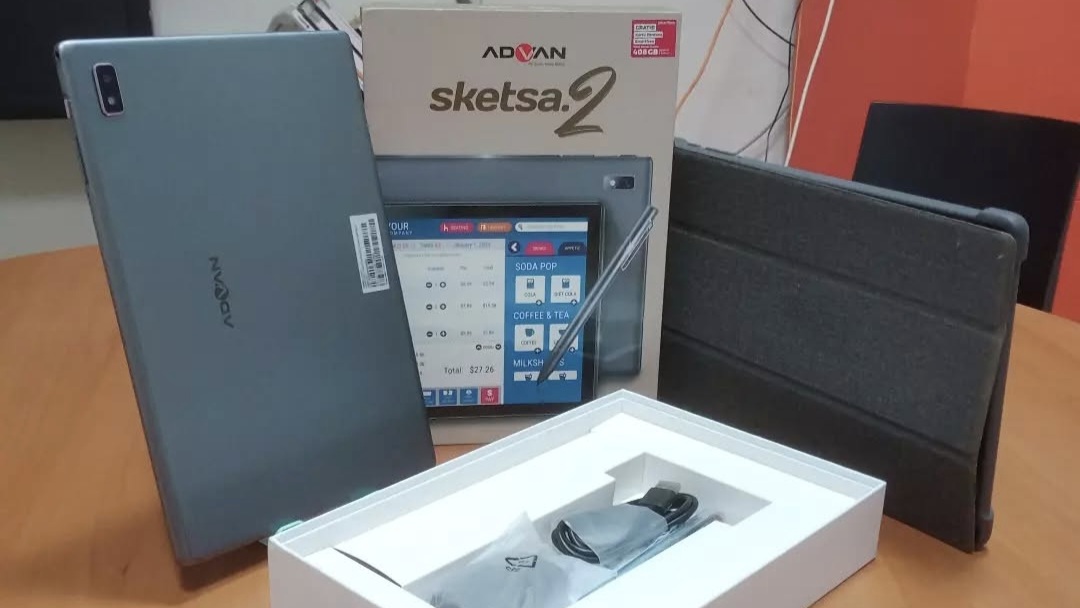 Advan Tab Sketsa 2: Tablet Terjangkau dengan Tersedia Pena Stylus
