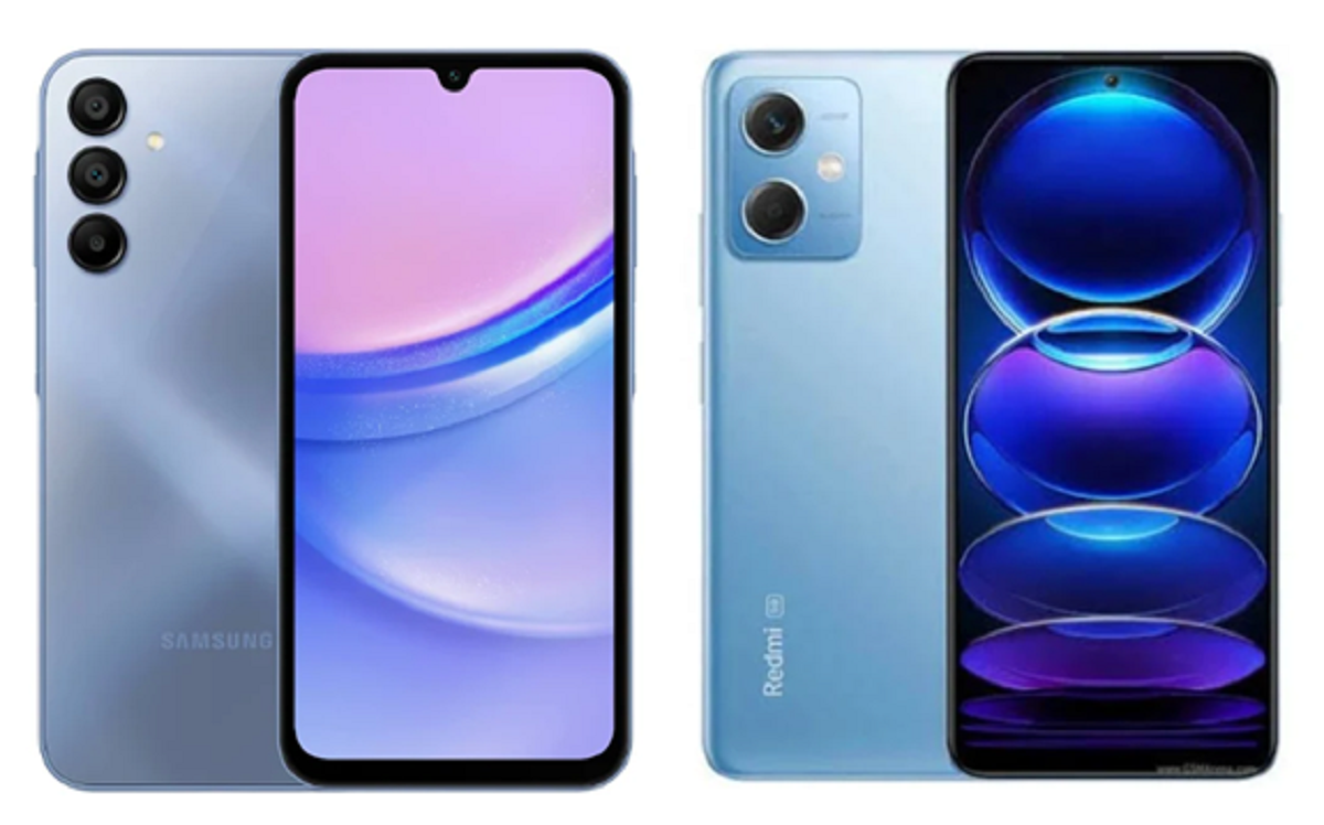 Samsung Galaxy A15 5G atau Xiaomi Redmi Note 12 Series? Smartphone Mid-Range yang Populer Juli 2024