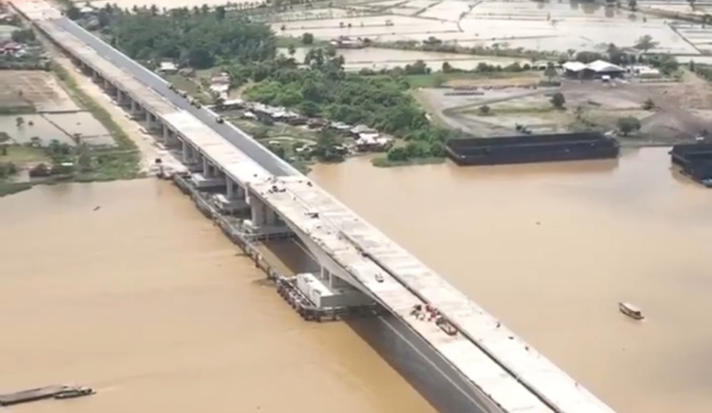 Lolos Uji Beban, Jembatan Musi V Tol Palembang–Betung Siap Beroperasi Akhir 2026