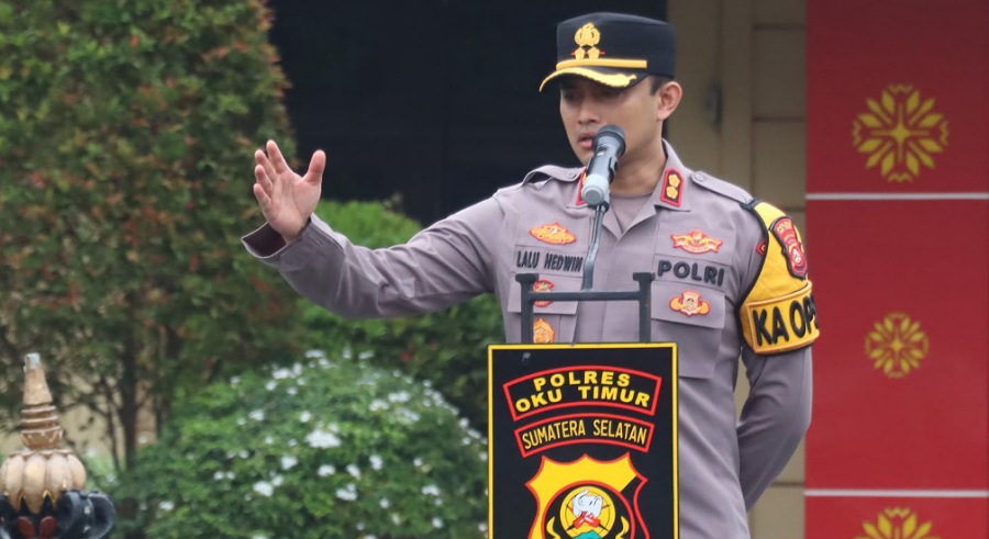 Instruksi Kapolda Sumsel, Kapolres OKU Timur Minta Jajaran Serius Tangani Bencana Karhutla