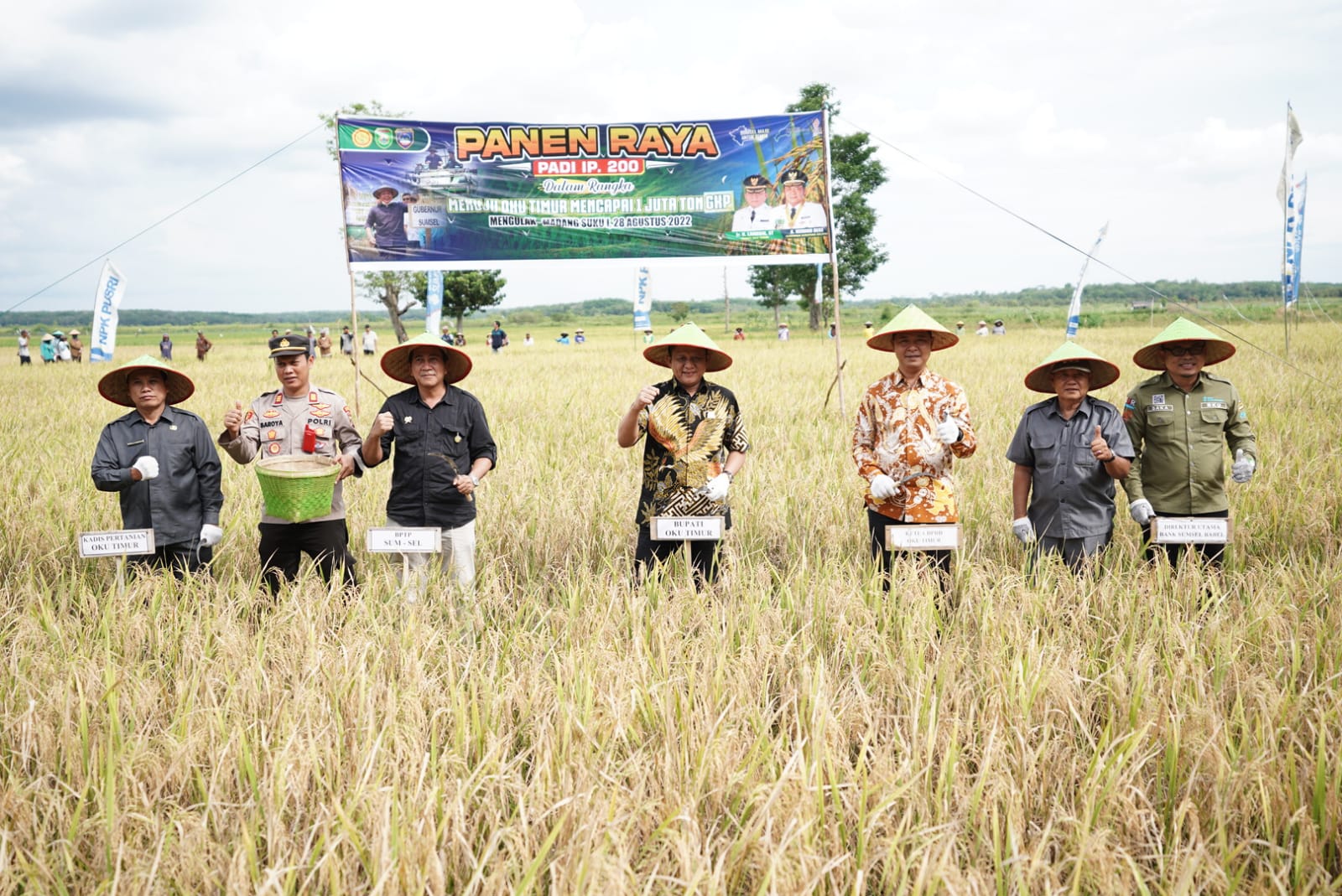 Enos Komitmen Tingkatkan Kualitas Pertanian OKU Timur