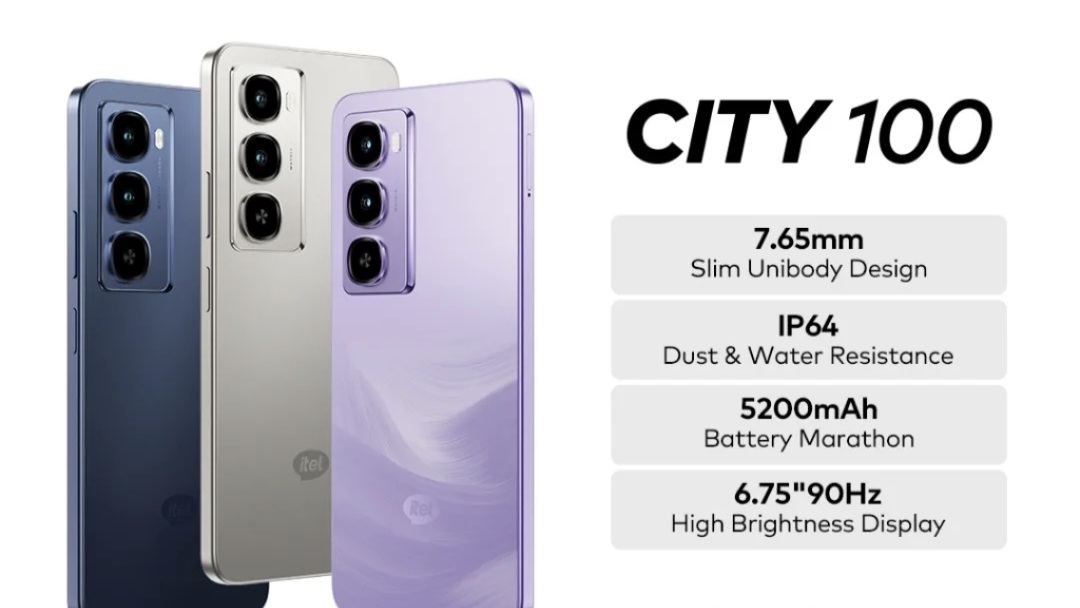 Itel City 100: Smartphone Satu jutaan dengan Spesifikasi Kualitas Mid Range