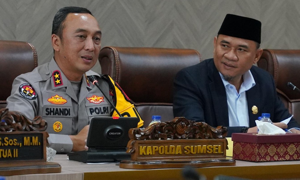 Sambang ke DPRD Sumsel, Kapolda Irjen Pol Sandi Nugroho Tekankan Kolaborasi Strategis