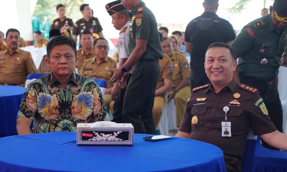 Bupati Lanosin Sambut Kajari Baru, Perkuat Kolaborasi Membangun OKU Timur