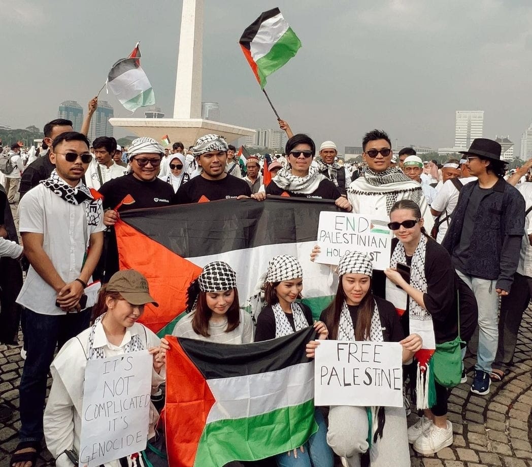 6 Tuntutan Rakyat Indonesia Bela Palestina, Ditayangkan TV Aljazeera dengan Beragam Komentar