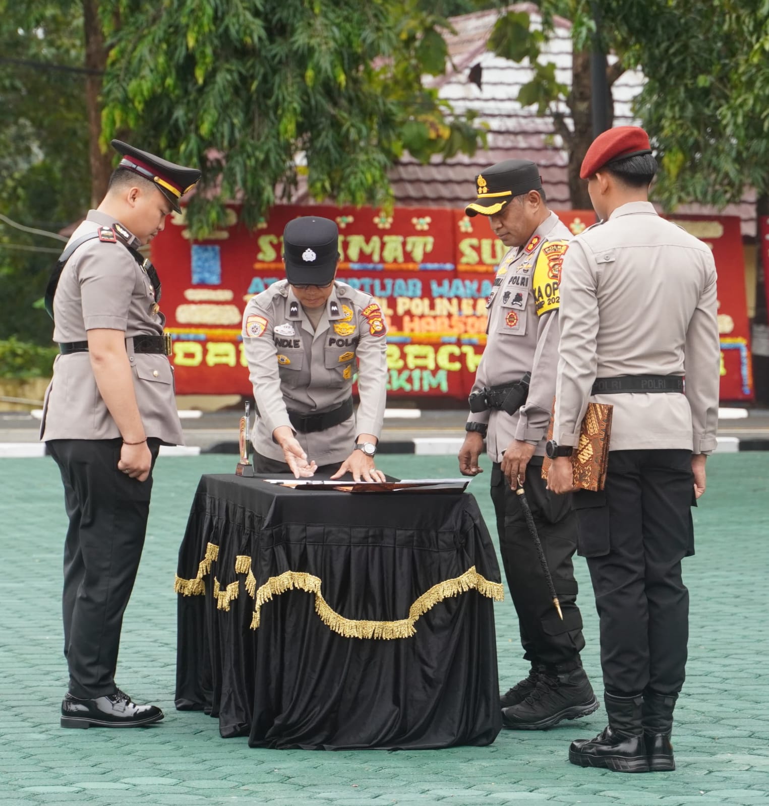 Baru Jabat Kapolsek, IPTU Ario Berhasil Ungkap Kasus Pencurian