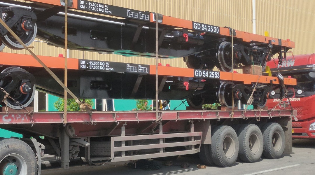 KAI Logistik Distribusikan 270 Gerbong Datar untuk Tambahan Angkutan Barang Wilayah Sumatera