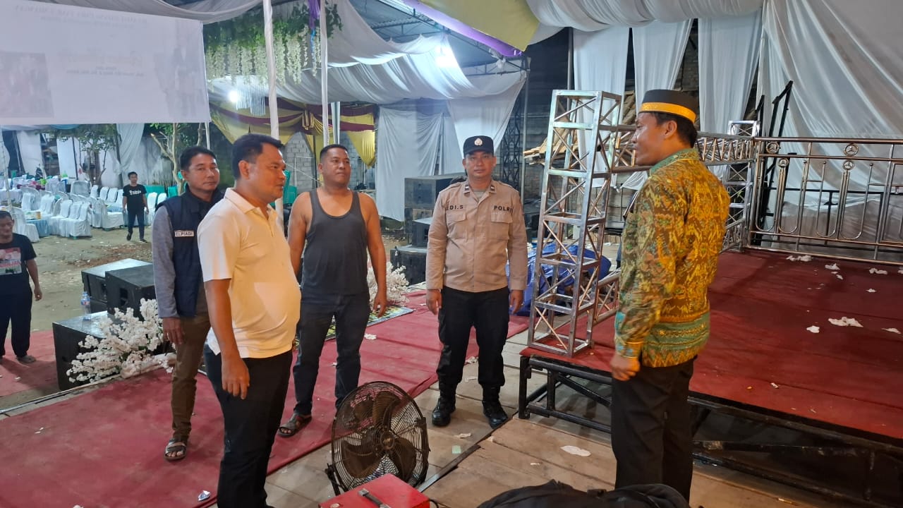 Hiburan OT di Desa Way Halom Mencekam, Diduga ODGJ Tikam Dua Tamu Undangan Hajatan