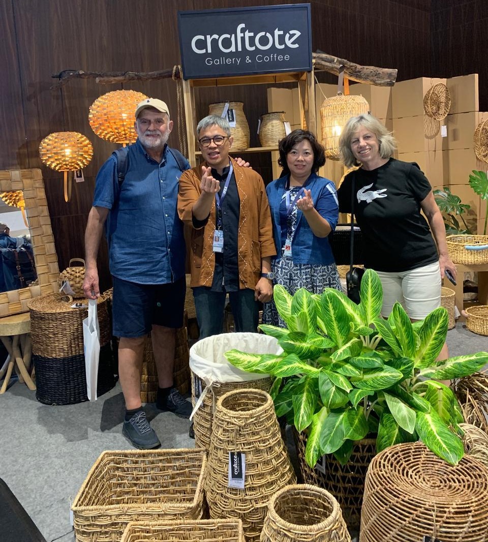 Program Pemberdayaan BRI, Couplepreneur Ini Sukses Bawa Kerajinan “Craftote” Tembus Pasar Ekspor  