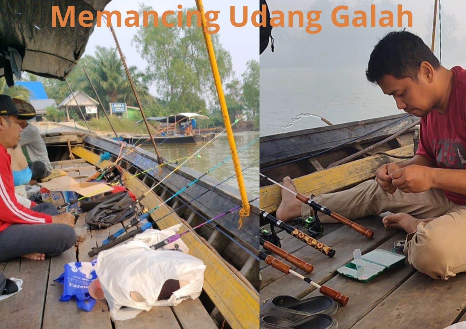 Begini Teknik Memancing Udang Galah, Dijamin Strike Terus 