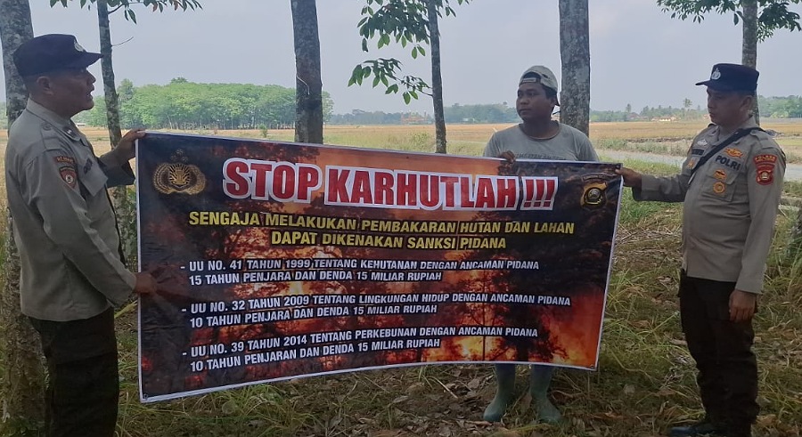 Pengecekan Titik Hotspot di Martapura Terkendala Medan, Jalur Terputus di Perbatasan OKU Selatan