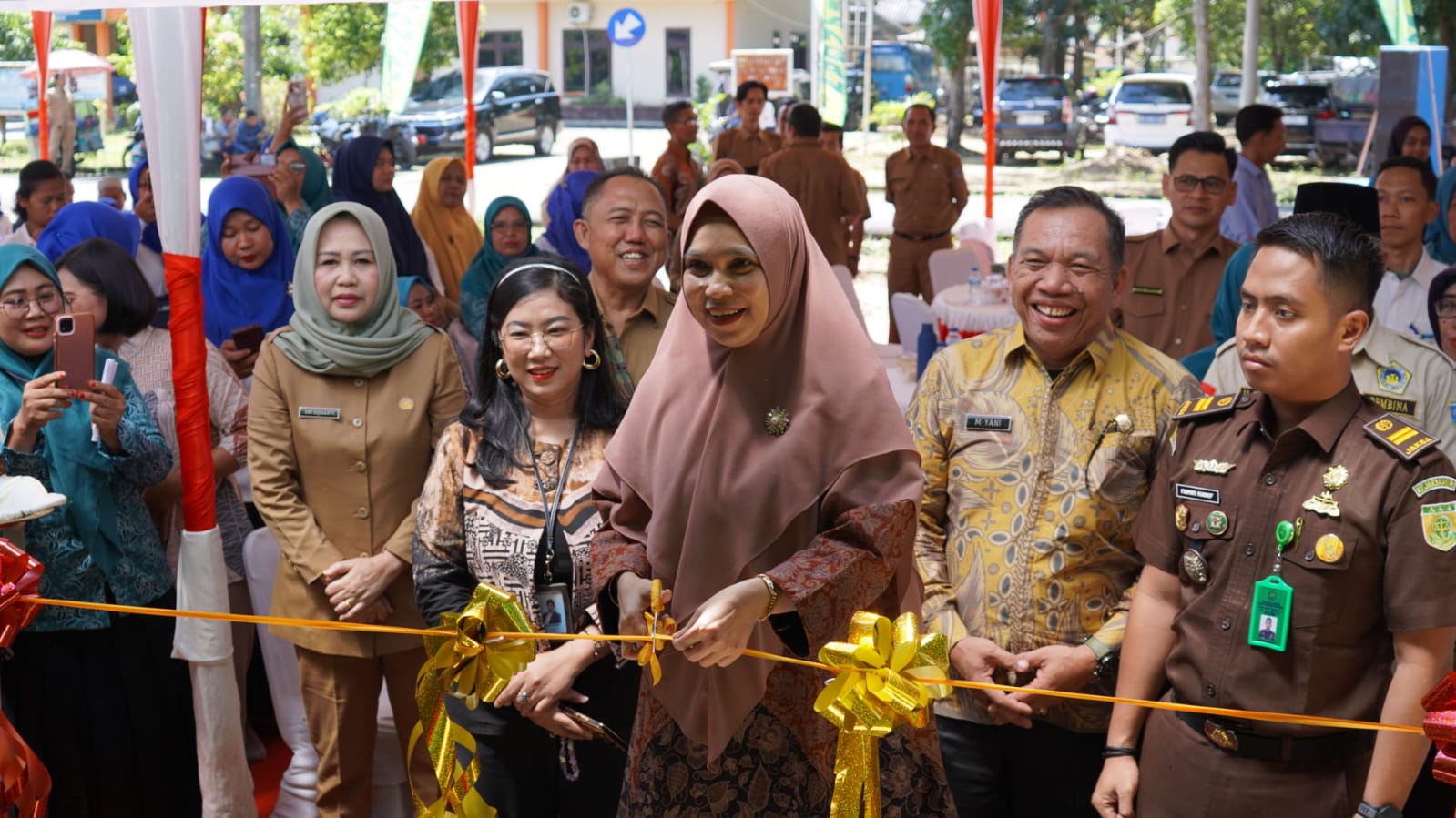 Disketpang Launching Kios Pangan Sebiduk Sehaluan dan Gerakan Pangan Murah