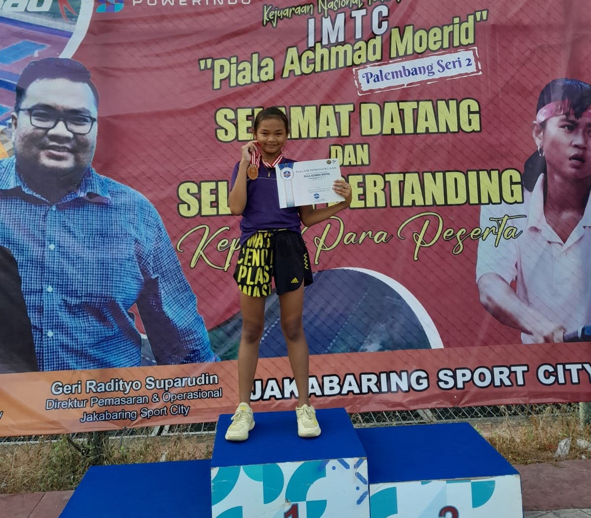 Atlet Tenis Anak Raih Perunggu, Biliar OKU Wakili Sumsel di Kejurnas Prapon