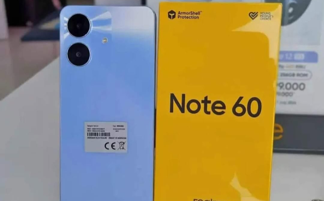 Realme Note 60: Hp dengan Fitur Menarik dan Spesifikasi Gahar, Harga Merakyat