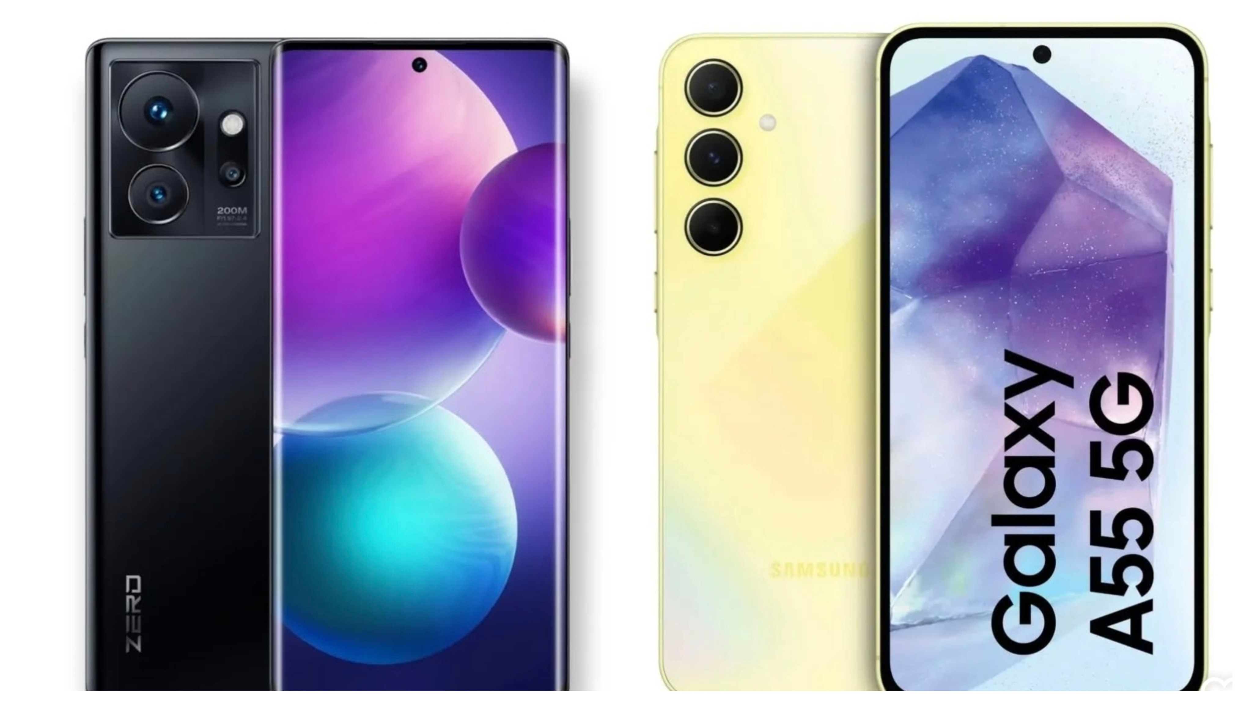 Perbedaan Hp Infinix Zero Ultra vs Samsung Galaxy A55 5G, Teknologi Canggih yang Membawa Suasana Baru