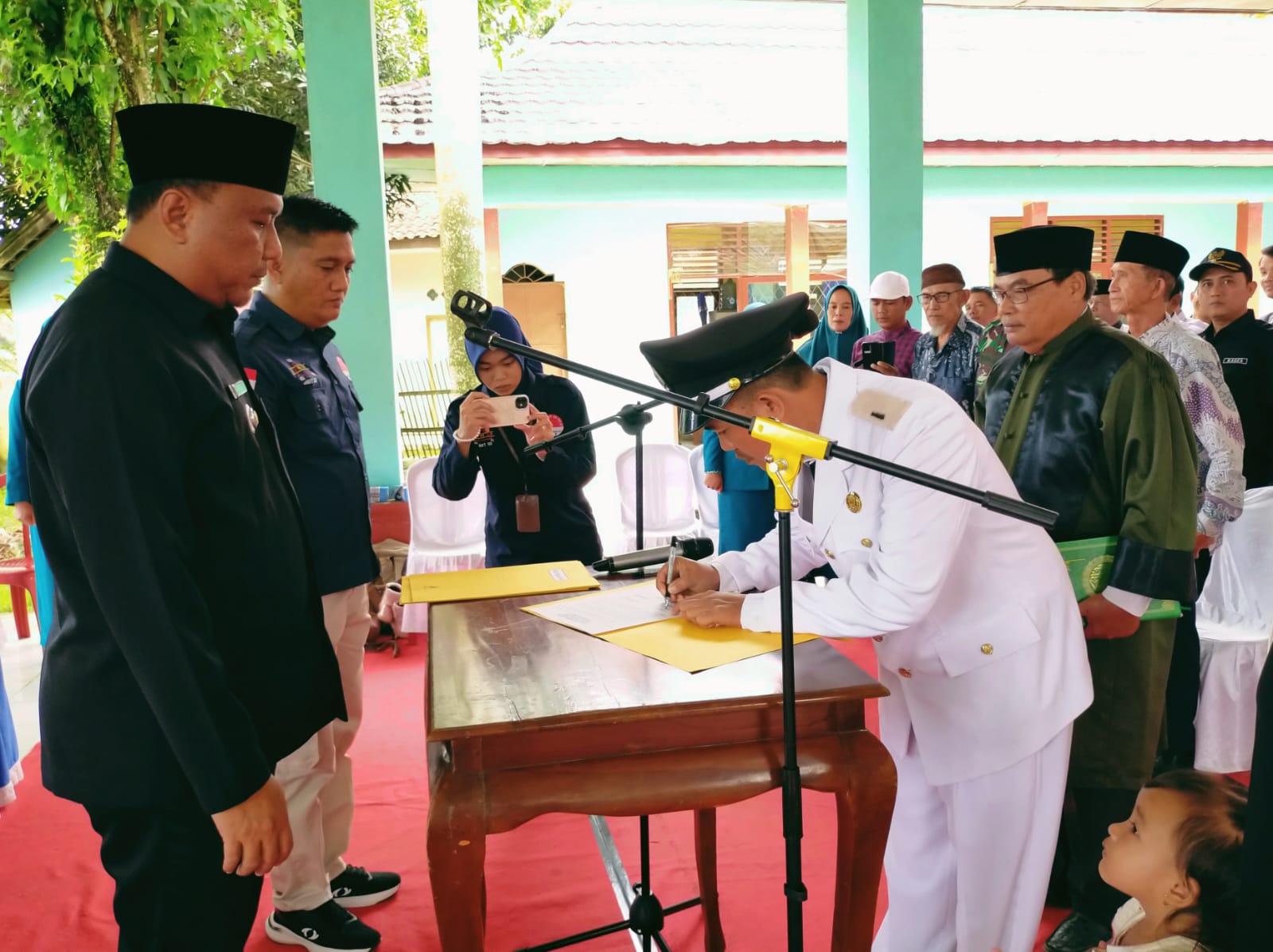 Kasi PMD BP Bangsa Raja Dilantik Jadi Penjabat Kades Teko Rejo