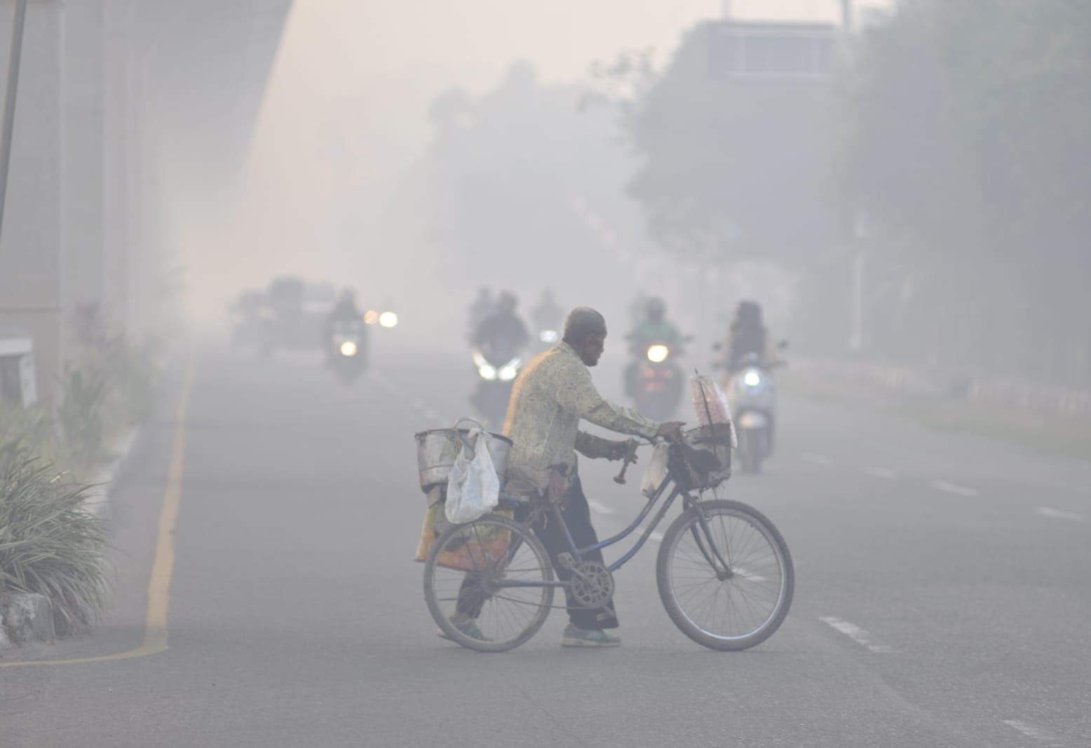 Prakiraan Cuaca 30 Oktober 2023, Asap Selimuti Sebagian Besar Sumatera Selatan,Terparah Ogan Ilir dan OKI