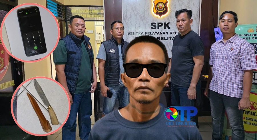 Jejak Pembobol Rumah di Sido Makmur Terhenti di Polsek Belitang I