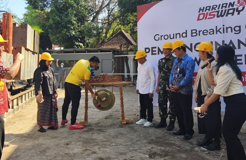 Disway Mulai Pembangunan Gedung Baru, Hadirkan Desain Tidak Biasa
