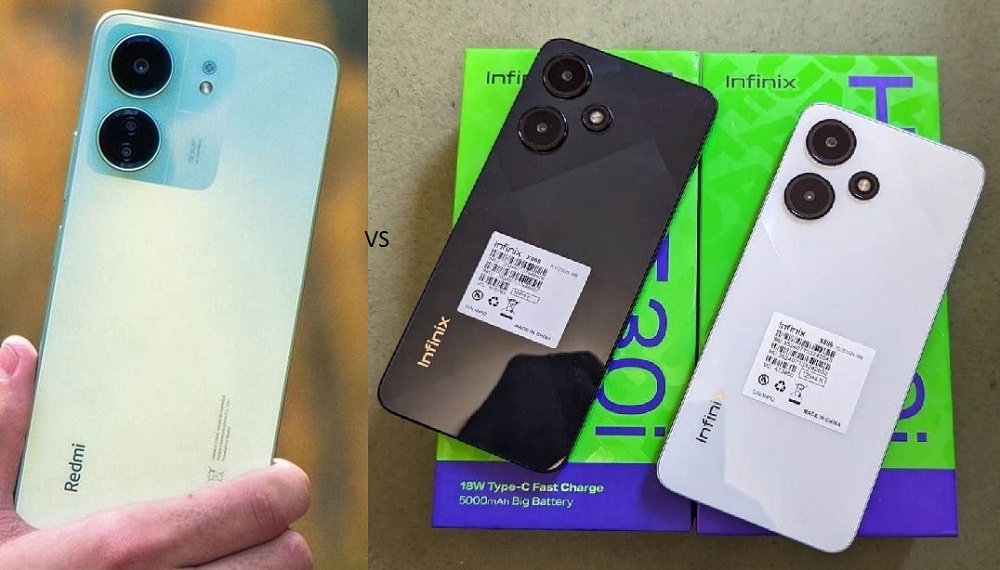 Duel Sengit Pertarungan Hp Harga Rp1 Jutaan, Redmi 13C vs Infinix Hot 30i Usung Spesifikasi Gahar