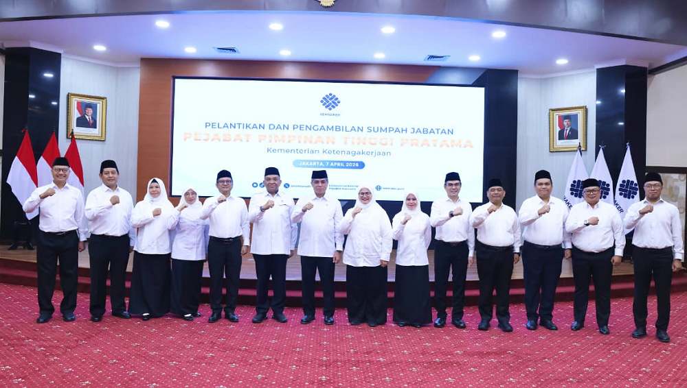 Kemnaker Rombak Posisi Strategis, 12 Pejabat Baru Hasil Seleksi Terbuka 2026
