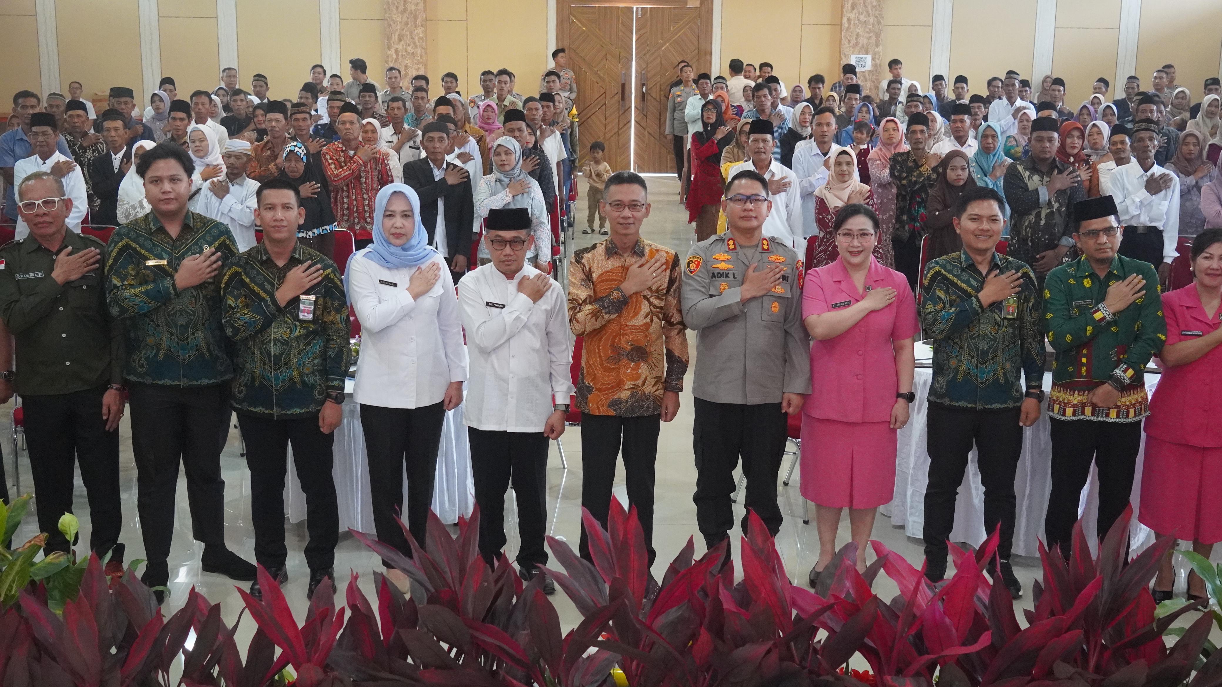 Jelang HUT Bhayangkara, 80 Pasutri Isbat Nikah di Polres OKU Timur