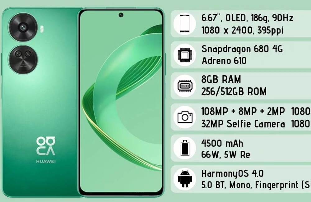 Huawei Nova 11 SE: HP Layar OLED, Snapdragon 680, dan Kamera 108MP untuk Fotografi yang Oke