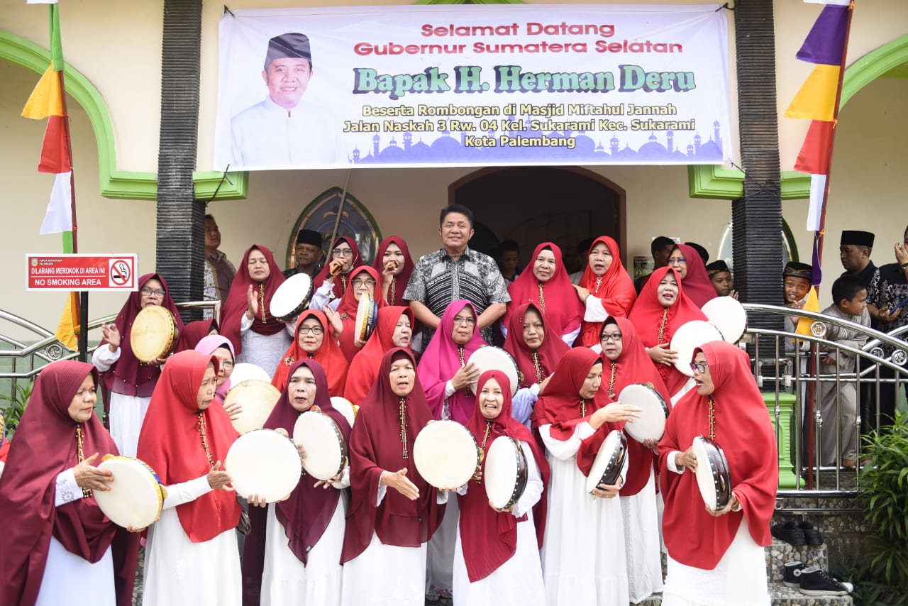 Herman Deru: Kemakmuran Masjid Ini Harus Dipelihara