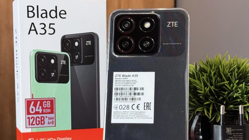 ZTE Blade A35 Smartphone Performa Juara dengan Dynamic RAM up to 12GB dan layar lebar 6.75