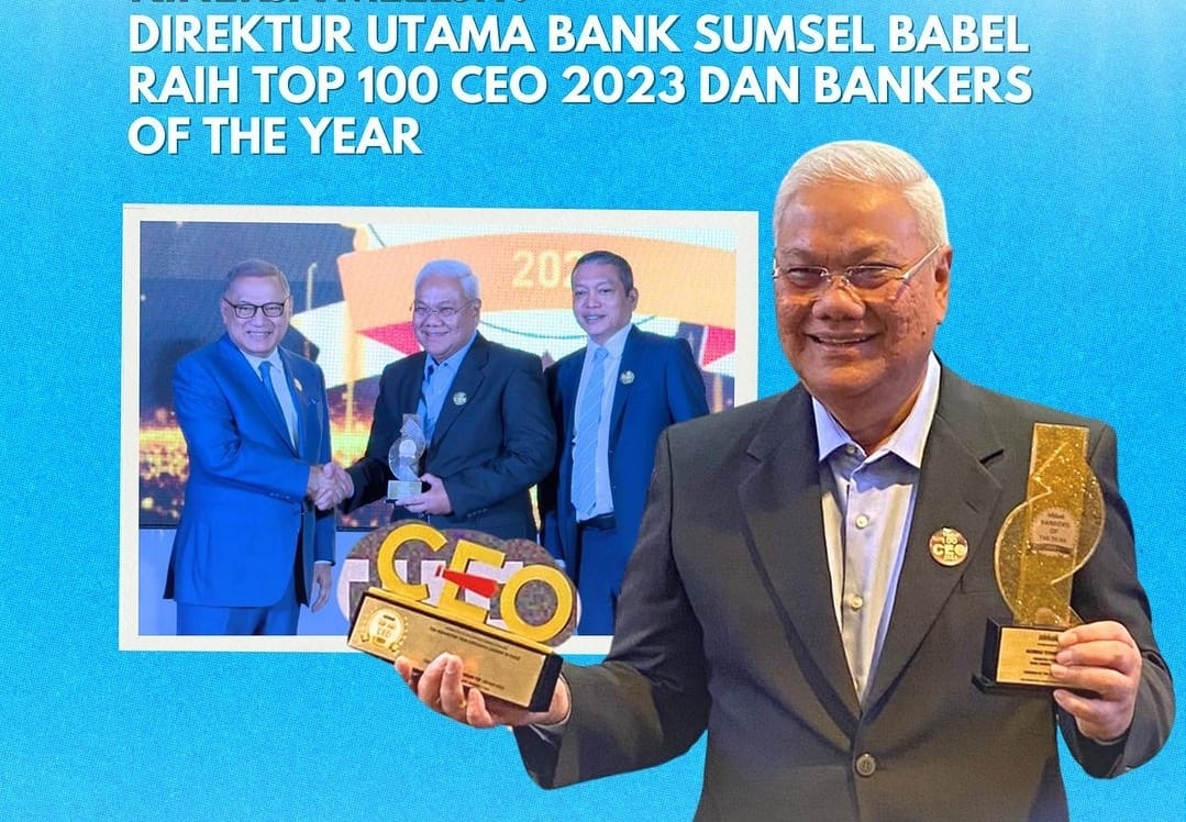 Alhamdulillah, Achmad Syamsudin Dirut BSB Terpilih sebagai Salah Satu Top 100 CEO 2023