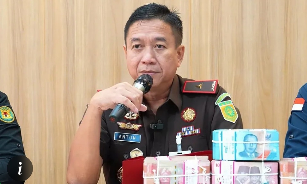 Kejati Sumsel Terima Rp750 Juta dari Pengembalian Korupsi Pasar Cinde