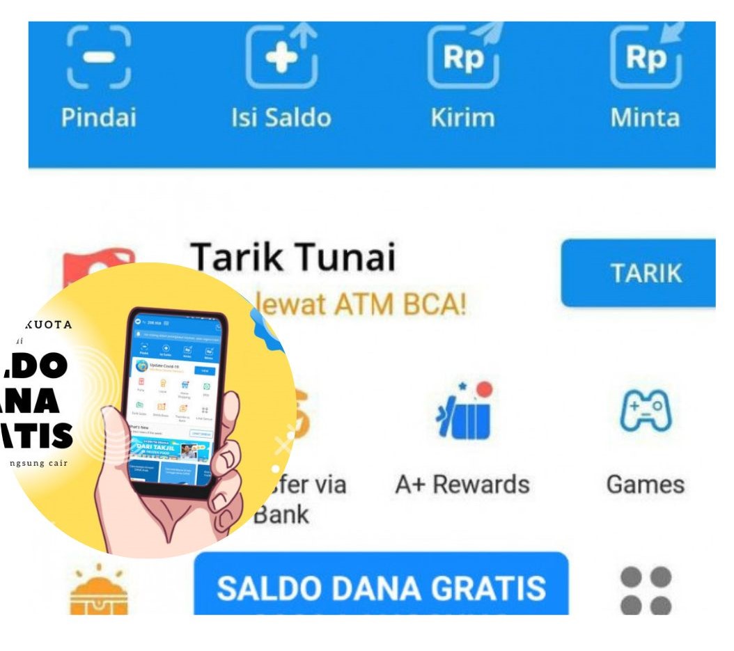 Ini Dia Cara Dapat Saldo DANA Gratis Terbaru 2023, Praktis, Gak Pake Ribet!