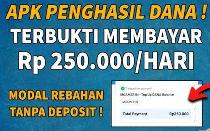 Gak Bisa Tidur, Mainkan Saja Game Penghasil DANA Gratis Rp 250.000 Langsung Cair