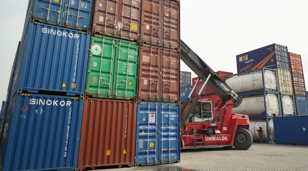 Dorong Efisiensi Logistik Nasional, Angkutan Kontainer KAI Logistik Tumbuh 5 Persen pada Semester I 2025