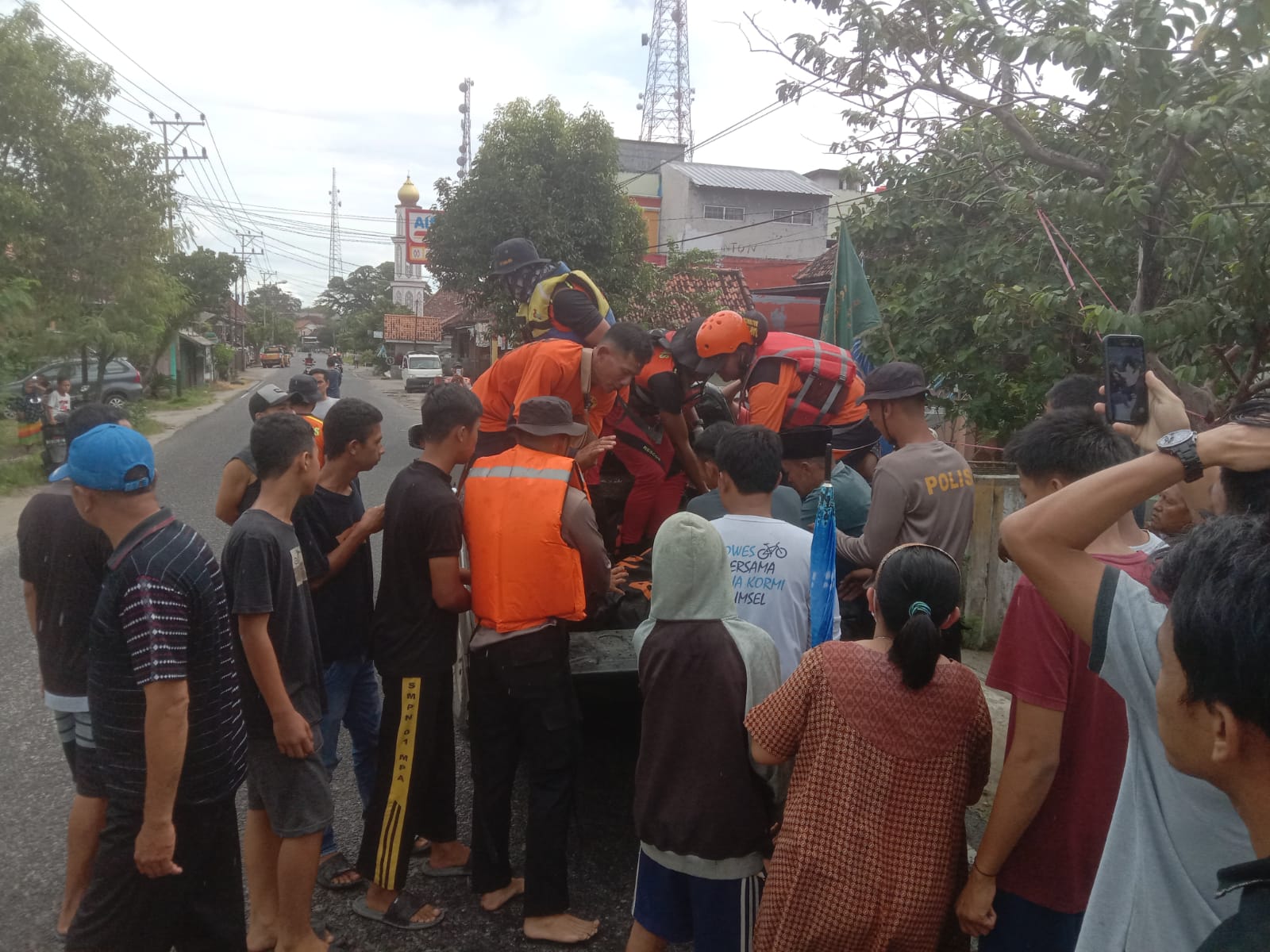 Hari ke-3, Jasat Bocah Tenggelam di Sungai Komering Ditemukan di Bendungan Irigasi Perjaya