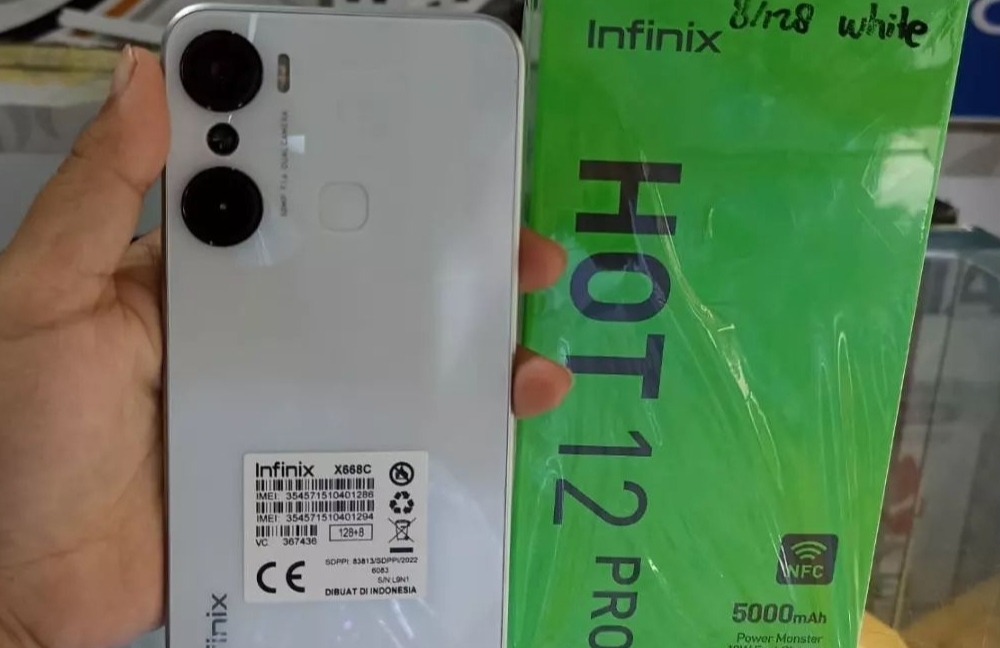 Infinix Hot 12 Pro, HP Desain Bodi yang Fresh dan Menawan, Tawarkan Spesifikasi Gahar Harga Rp 2 Jutaan