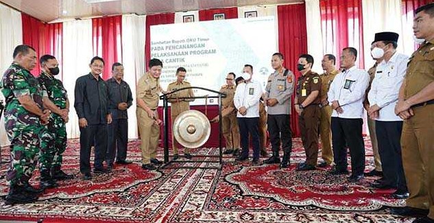 Data Lebih Terintegrasi, Bupati OKU Timur H. Lanosin Canangkan Program Desa Cantik