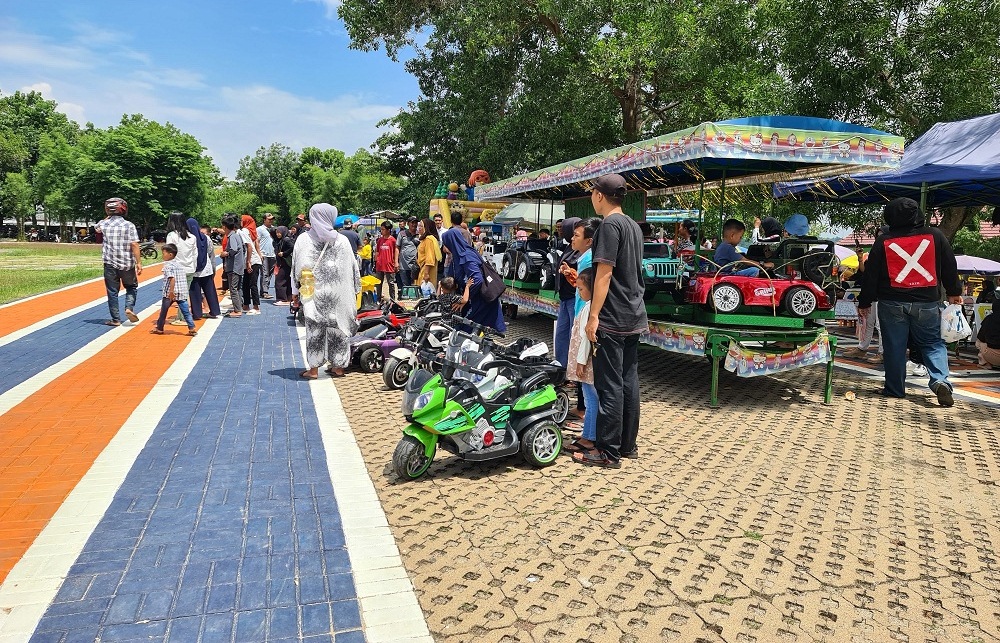 Taman Tani Merdeka OKU Timur Dijadikan Tempat Rekreasi Masyarakat