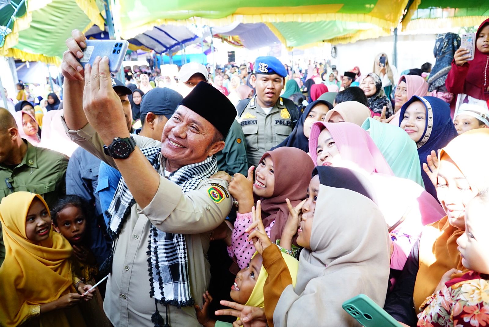 Ajak Masyarakat Desa Kutapandan Pererat Silaturahmi dan Terapkan GSMP