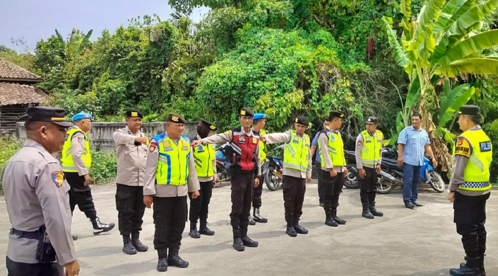 Polres OKU Timur Monitoring Pilkada Serentak 2024 di Kecamatan BP Peliung