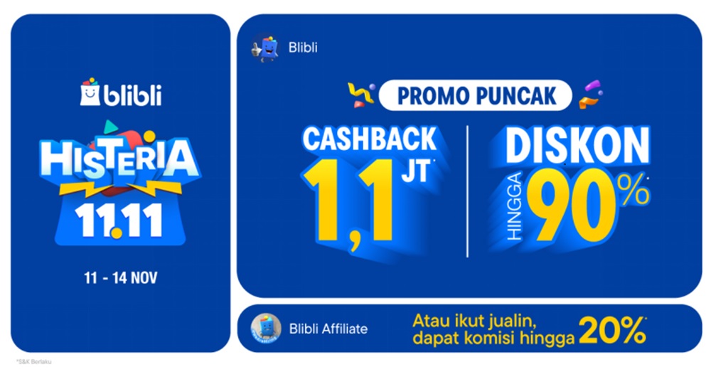 Kompor Gas Rinnai dengan Harga Spesial di Promo 11.11 Blibli