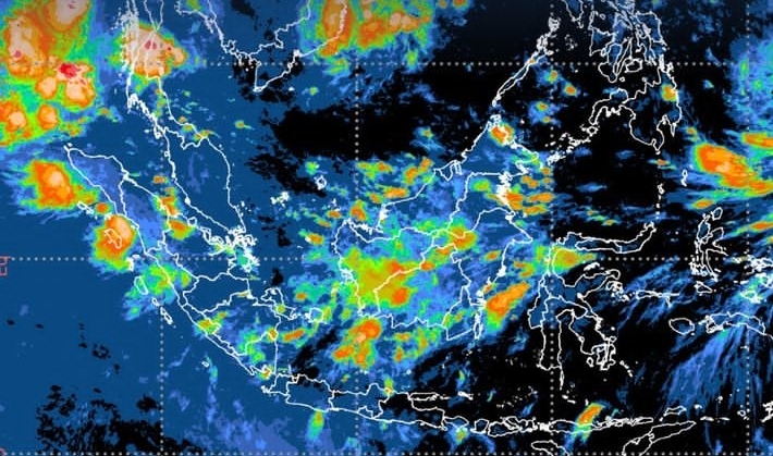 Cuaca di Sumatera Selatan, Potensi Hujan dan Petir pada 14 November 2023