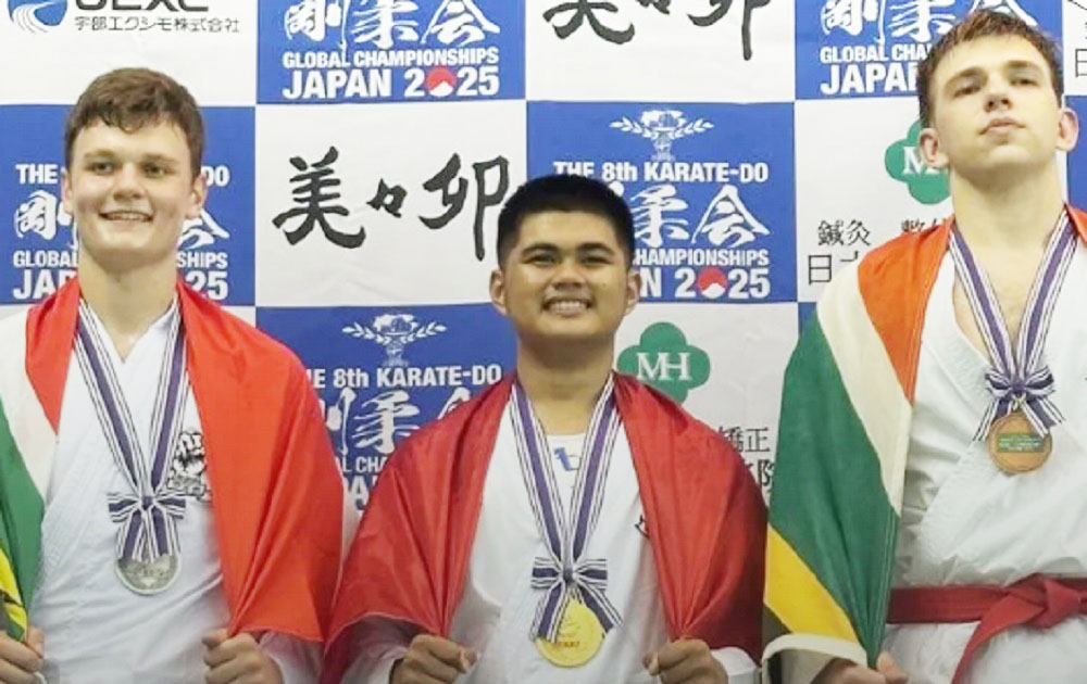 Kontingen Gojukai Cetak Sejarah Indonesia Raih Runner-Up Kejuaraan Dunia Karate ke-8 di Jepang
