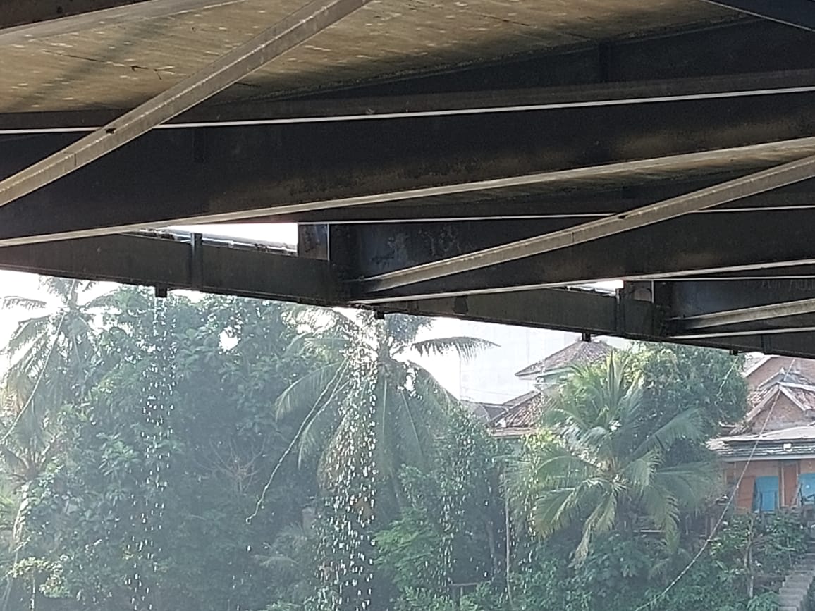 Pipa Besi Jembatan Ogan III Bocor, Ini Kata Humas PDAM Tirta Raja 