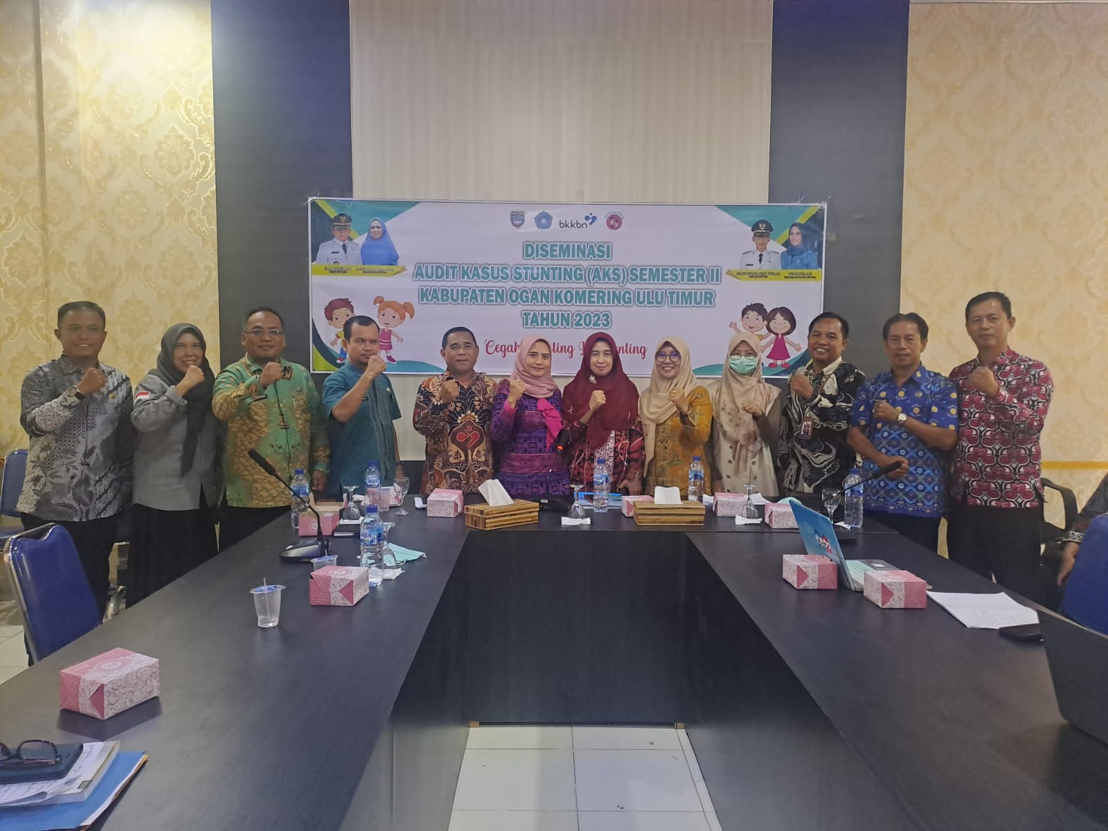 DPPKB OKU Timur Gelar Rapat Diseminasi Audit Kasus Stunting Semester II